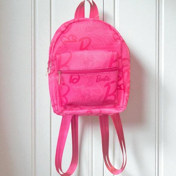Barbie Handbags - NEW!!!  BARBIE PINK MINI BACKPACK